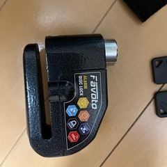 バイク防犯 ディスクロック の画像