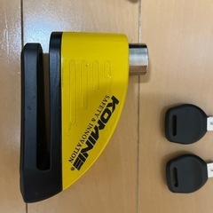 バイク防犯 ディスクロックの画像