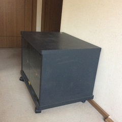 木製テレビ台の画像