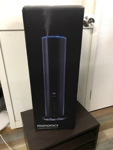 mononics リモコンタイプ イルミネーションタワー加湿器 MN-ITH10-BK