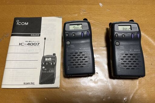 特小機/ ICOM/IC-4007/