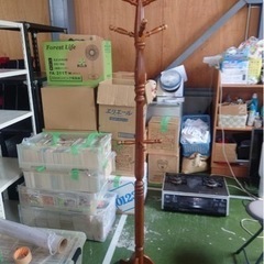 ポールハンガー　木製　大きめです★