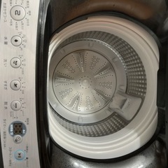 【2021年製】Haier 洗濯機　受取ユーザー指定済みの画像