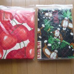 ナップザック用布　小学校　家庭科　　教材　２つセット