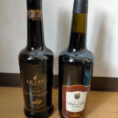 旧ボトル　古酒　ルジェ　ノワール・ド・ブルゴーニュ、ダブルカシス...