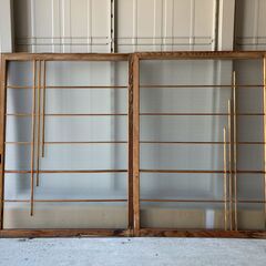 木製ガラス建具