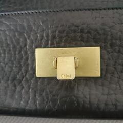 Chloe クロエ ロングウォレット  長財布 ブラック系 ゴールド【中古】【美品】の画像