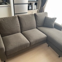 ニトリ/カウチソファ/3人掛け/組み替え自由の画像