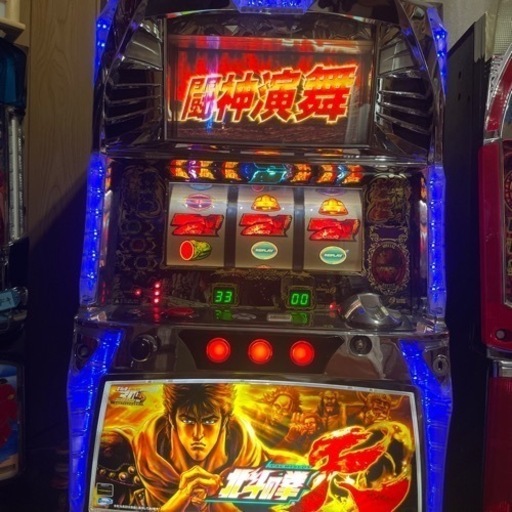 スロット実機　5号機　北斗の拳　転生の章