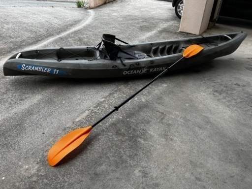 カヤック、パドル付