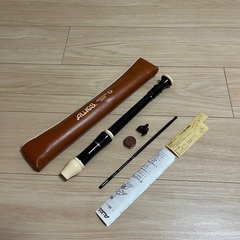 【美品】【付属品付】AULOS ソプラノ リコーダー 204A（G）