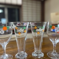ガラスコップ