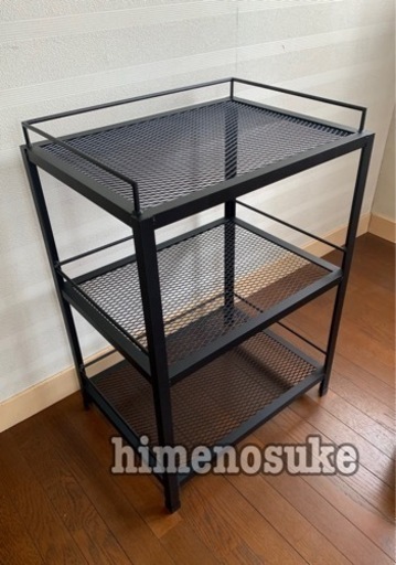 アイアンシェルフ　男前ボタニカルシェルフ　ハンドメイド　花台　什器