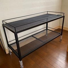 アイアンシェルフ　男前　ボタニカルシェルフ　ハンドメイド　花台　什器　インダストリアルの画像