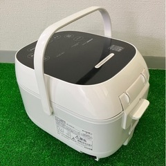 【中古品】アイリスオーヤマIH炊飯器5.5合 RC-IJH50-Wの画像