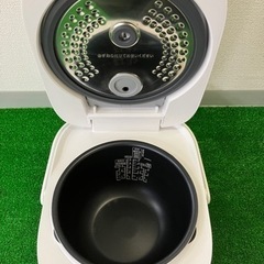 【中古品】アイリスオーヤマIH炊飯器5.5合 RC-IJH50-Wの画像
