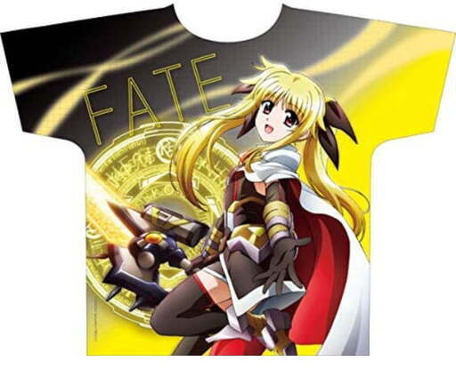 フルグラフィック　Tシャツ【フェイト・T・ハラオウン】魔法少女リリカルなのは