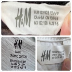 H&M 新品ワンピース 2枚セット＋1枚おまけの画像