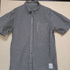 メンズLLサイズ　柄シャツ