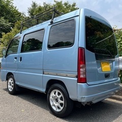 平成22年 サンバー バン TV1 ブルー 2WD AT PW 走行17.1万キロ 車検6年4月!!の画像