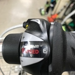 取引場所　南観音　N2306-629 サカモトテクノ　20インチ　CARIBOU カリブーライト　6段変速　折りたたみ自転車　中古美品　新品価格　51031円の画像