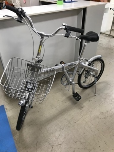 取引場所　南観音　N2306-629 サカモトテクノ　20インチ　CARIBOU カリブーライト　6段変速　折りたたみ自転車　中古美品　新品価格　51031円