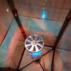 新札幌発 創作提灯 涼風 2006年製 灯篭 行燈 盆 /1820の画像