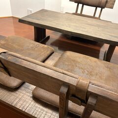 SAKAI KOUGEIソファーセット(1Pソファ,2Pソファ,テーブル)の画像