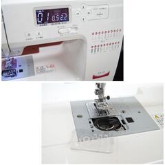 ジャノメ 808型 コンピューターミシン CX11 フットコントローラー付属 家庭用ミシン JANOME 電動ミシン 札幌市 清田区 平岡の画像