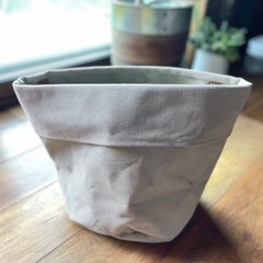 鉢カバー　帆布　観葉植物　おしゃれ　SPICE の画像
