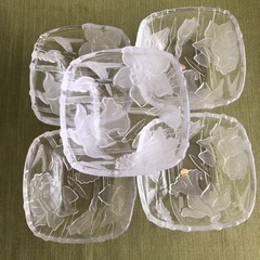 ガラス器　5枚の画像