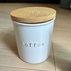 コーヒーキャニスター&コーヒーフィルターストッカーの画像