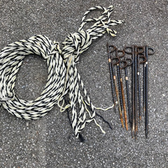 鉄筋杭　トラロープ　の画像