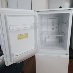 冷蔵庫 | SHARP SJ-D15J-W（153L）【使用期間一年のみ】の画像