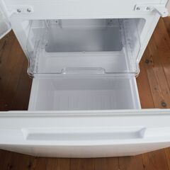 冷蔵庫 | SHARP SJ-D15J-W（153L）【使用期間一年のみ】の画像