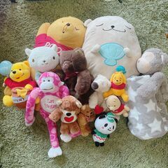 【まとめて取引済】ぬいぐるみいろいろ