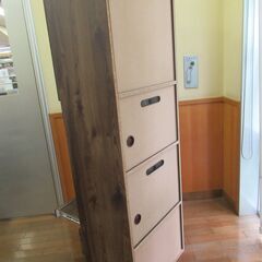 キッチンボード、食器棚【府中市再生家具】№１１７の画像