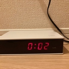 無印良品　デジタル時計　PCT-1