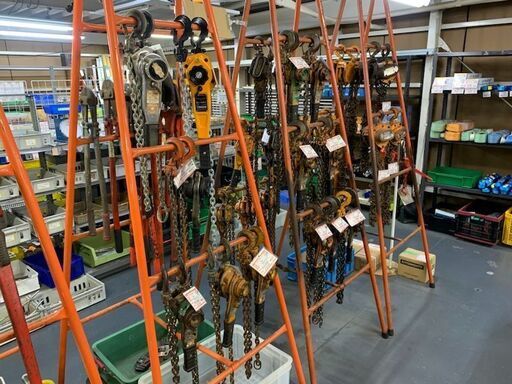 レバーブロック・チェーンブロック各種取り揃えております！