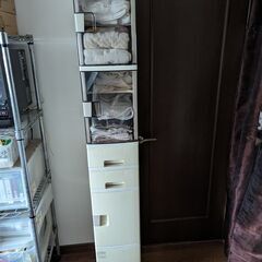 ランドリー用プラスチック製収納
