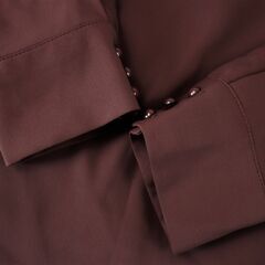 【No.21】J.closet リボンボウタイ付きブラウス Lサイズ ブラウン 茶 レディース 春秋の画像