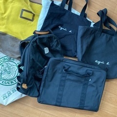 トートバッグ、リュック