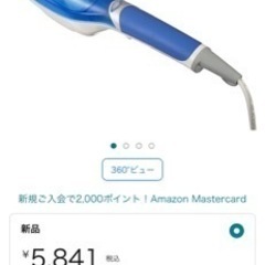 TWINBIRD ハンディーアイロン&スチーマーの画像