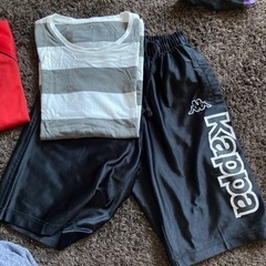 無印M  UNIQLO150  kappa短パン150