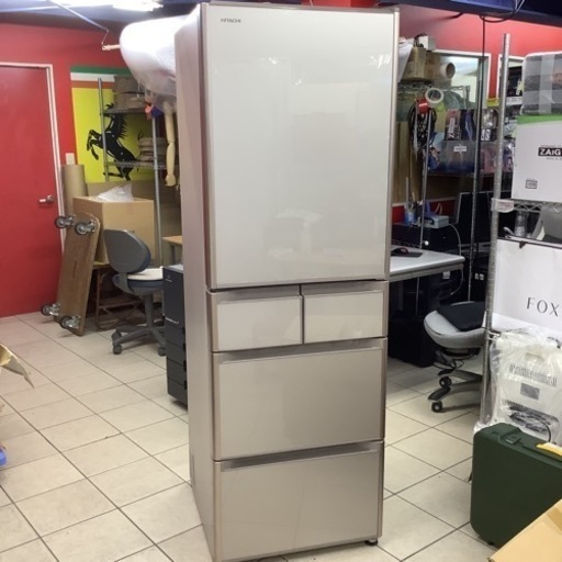 HITACHI  日立　冷蔵庫　R-S40J  2019年製  401L