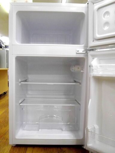 Haier 85Ｌ 2ドア冷蔵庫 2022年製 ハイアール BR-85A 小さめ 単身 一人暮らし 事務所 オフィス 休憩室 施設 札幌市 厚別区