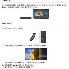 Sony Bravia ソニー ブラビア 22インチ 液晶テレビの画像