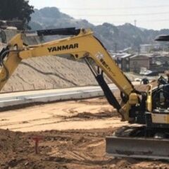 道路工事の重機オペレーター｜力仕事なし/🔰安心・未経験からスター...