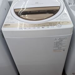 TOSHIBA 6kg洗濯機 AW-6GM1 2021年製　ag-ad222