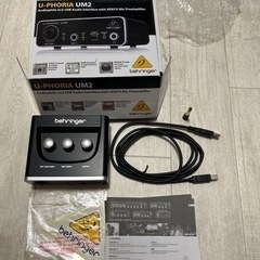 ベリンガー　オーディオインターフェイス